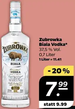 Netto Zubrowka Biala Vodka Angebot