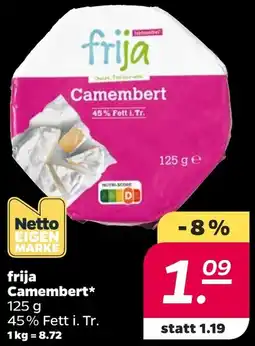 Netto frija Camembert Angebot