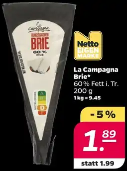 Netto La Campagna Brie Angebot