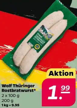 Netto Wolf Thüringer Rostbratwurst Angebot