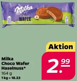 Netto Milka Choco Wafer Haselnuss Angebot