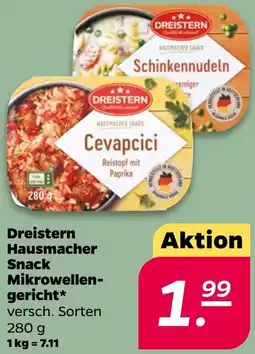 Netto Dreistern Hausmacher Snack Mikrowellengericht Angebot