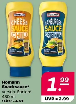 Netto Homann Snacksauce Angebot