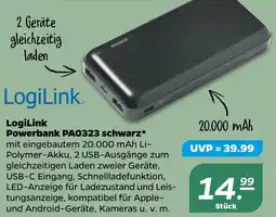 Netto LogiLink Powerbank PA0323 schwarz Angebot
