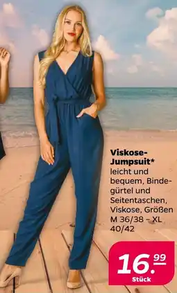 Netto Viskose Jumpsuit Angebot