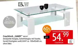 Zurbrüggen Z2 Couchtisch,,SANDY" Angebot