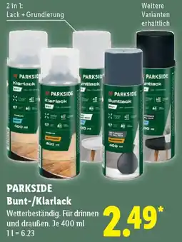 Lidl PARKSIDE Bunt-/Klarlack Angebot