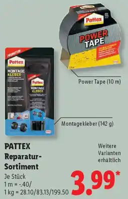 Lidl PATTEX Reparatur Sortiment Angebot