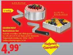 Lidl SILVERCREST Backrahmen-Set Angebot