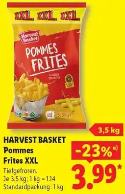 Lidl HARVEST BASKET Pommes Frites XXL Angebot