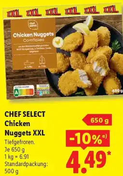 Lidl CHEF SELECT Chicken Nuggets XXL Angebot