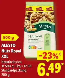 Lidl ALESTO Nuts Royal XXL Angebot