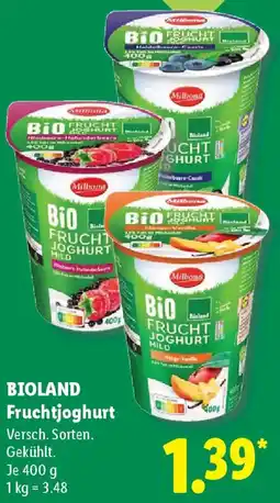 Lidl BIOLAND Fruchtjoghurt Angebot