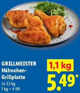 Lidl GRILLMEISTER Hähnchen Grillplatte Angebot