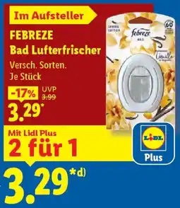 Lidl FEBREZE Bad Lufterfrischer Angebot