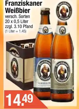Getränke City Franziskaner weißbier Angebot