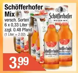 Getränke City Schöfferhofer mix Angebot