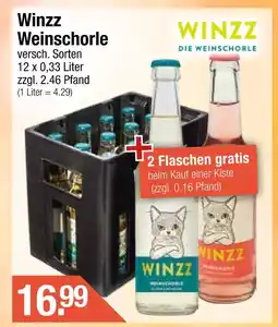 Getränke City Winzz weinschorle Angebot