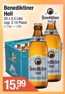 Getränke City Benediktiner hell Angebot