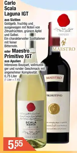 Getränke City Carlo scala laguna igt Angebot