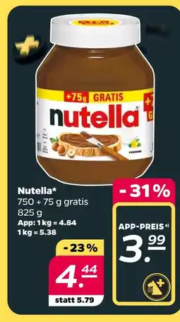 Netto Nutella Angebot