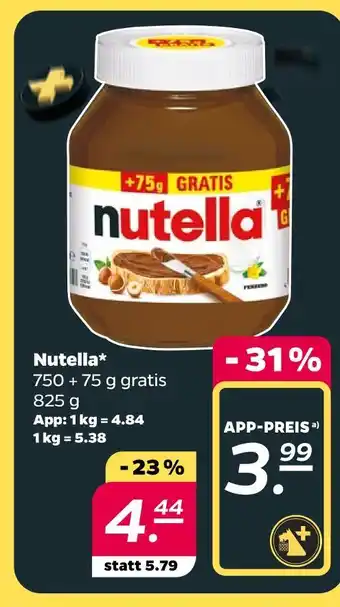 Netto Nutella Angebot