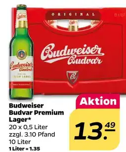 Netto Budweiser budvar premium lager Angebot