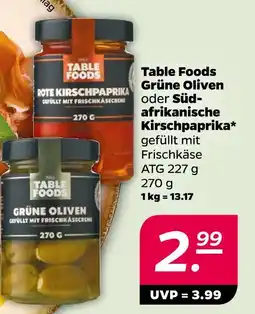 Netto Table foods grüne oliven Angebot