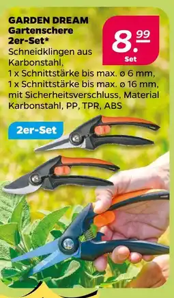 Netto Garden dream gartenschere Angebot