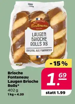 Netto Fonteneau laugen brioche rolls Angebot
