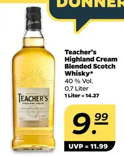 Netto Teacher’s highland cream blended scotch whisky Angebot