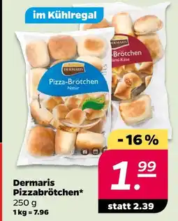 Netto Dermaris pizza-brötchen natur Angebot