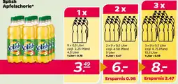 Netto Splish apfelschorle Angebot