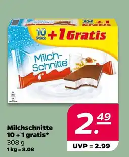 Netto Milchschnitte Angebot
