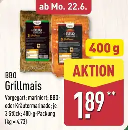 Aldi Nord BBQ Grillmais Angebot