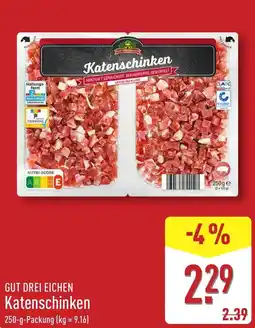 Aldi Nord GUT DREI EICHEN Katenschinken Angebot