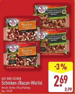 Aldi Nord GUT DREI EICHEN Schinken-/Bacon-Würfel Angebot