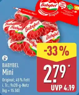 Aldi Nord BABYBEL Mini Angebot