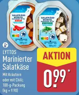 Aldi Nord LYTTOS Marinierter Salatkäse Angebot