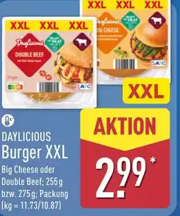 Aldi Nord DAYLICIOUS Burger XXL Angebot