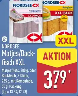 Aldi Nord NORDSEEX Matjes/Backfisch XXL Angebot