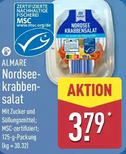 Aldi Nord ALMARE Nordseekrabbensalat Angebot