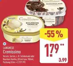 Aldi Nord LANGNESE Cremisimo Angebot
