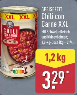 Aldi Nord SPEISEZEIT Chili con Carne XXL Angebot