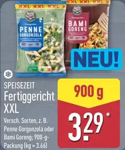 Aldi Nord SPEISEZEIT Fertiggericht XXL Angebot