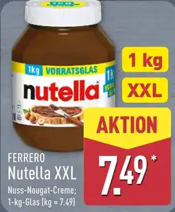 Aldi Nord FERRERO Nutella XXL Angebot