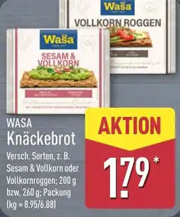 Aldi Nord WASA Knäckebrot Angebot