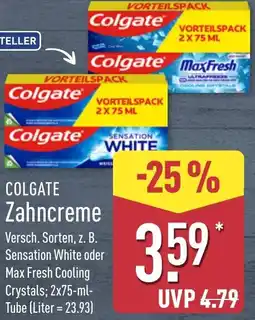 Aldi Nord COLGATE Zahncreme Angebot