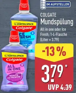 Aldi Nord COLGATE Mundspülung Angebot