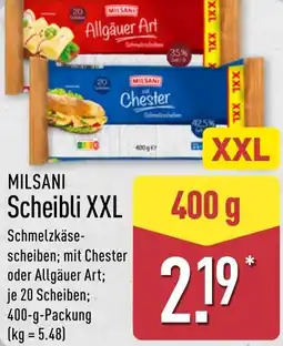 Aldi Nord MILSANI Scheibli XXL Angebot